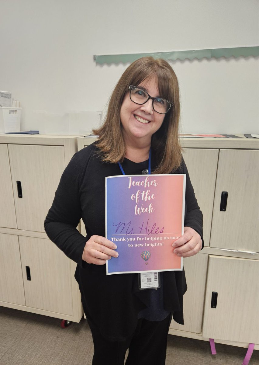 Ms. Hiles is our Staff Member of the Week! <a href="/officialSPS/">Springfield Public Schools</a>