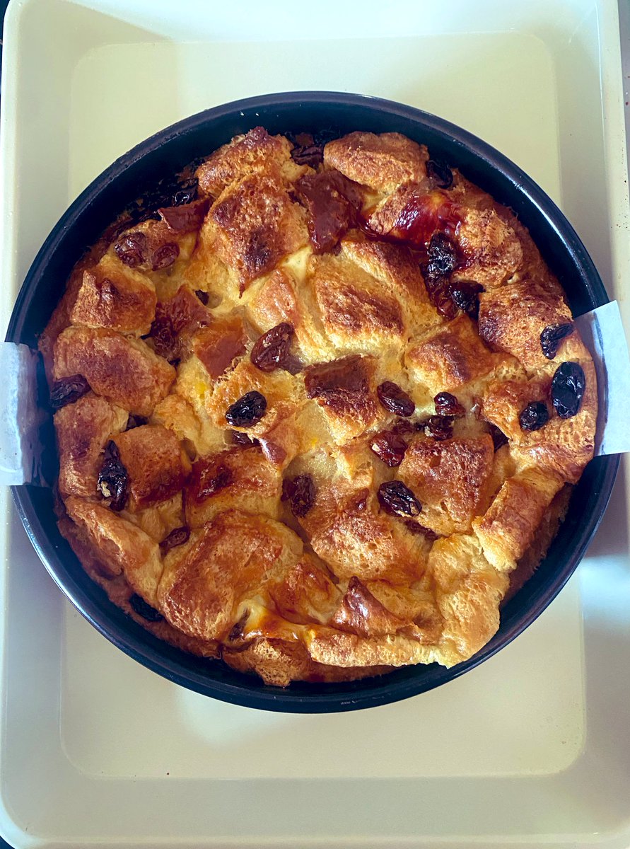 The bread pudding last night was exactly how Ma used to make it!