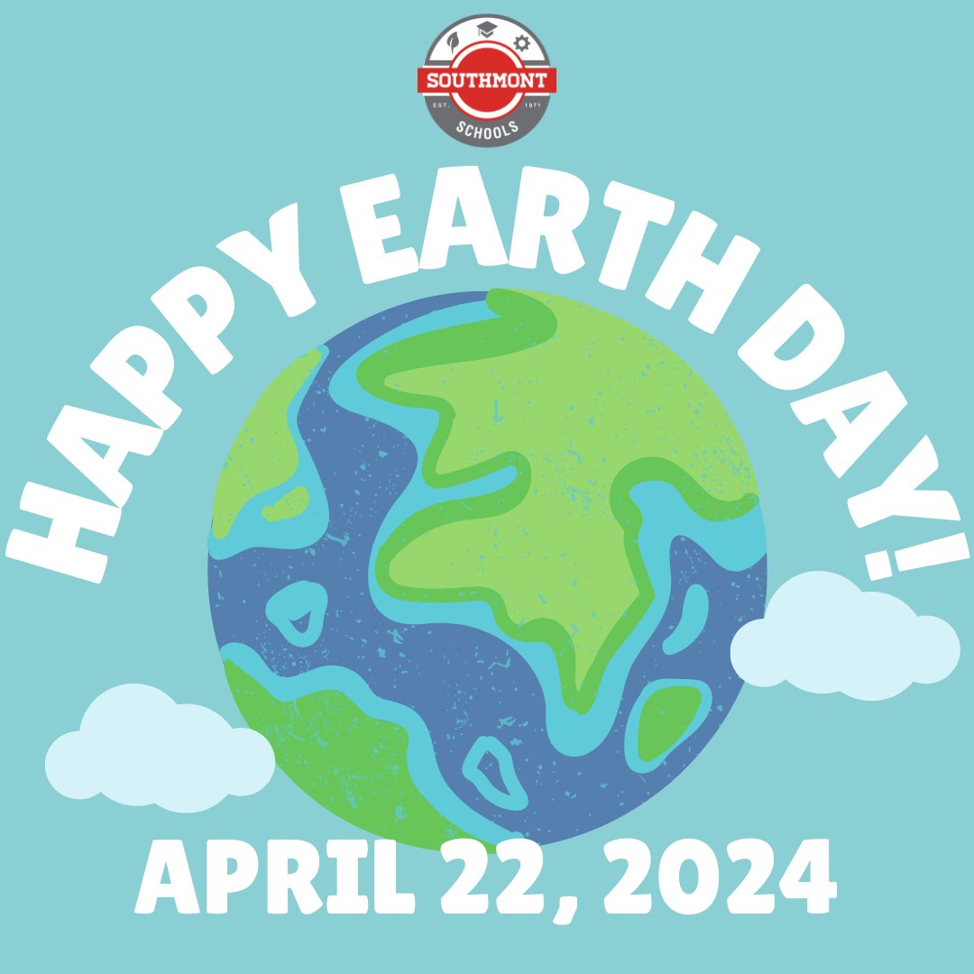 Happy Earth Day from Southmont Schools! How are you celebrating today? We'd love to see in the comments!