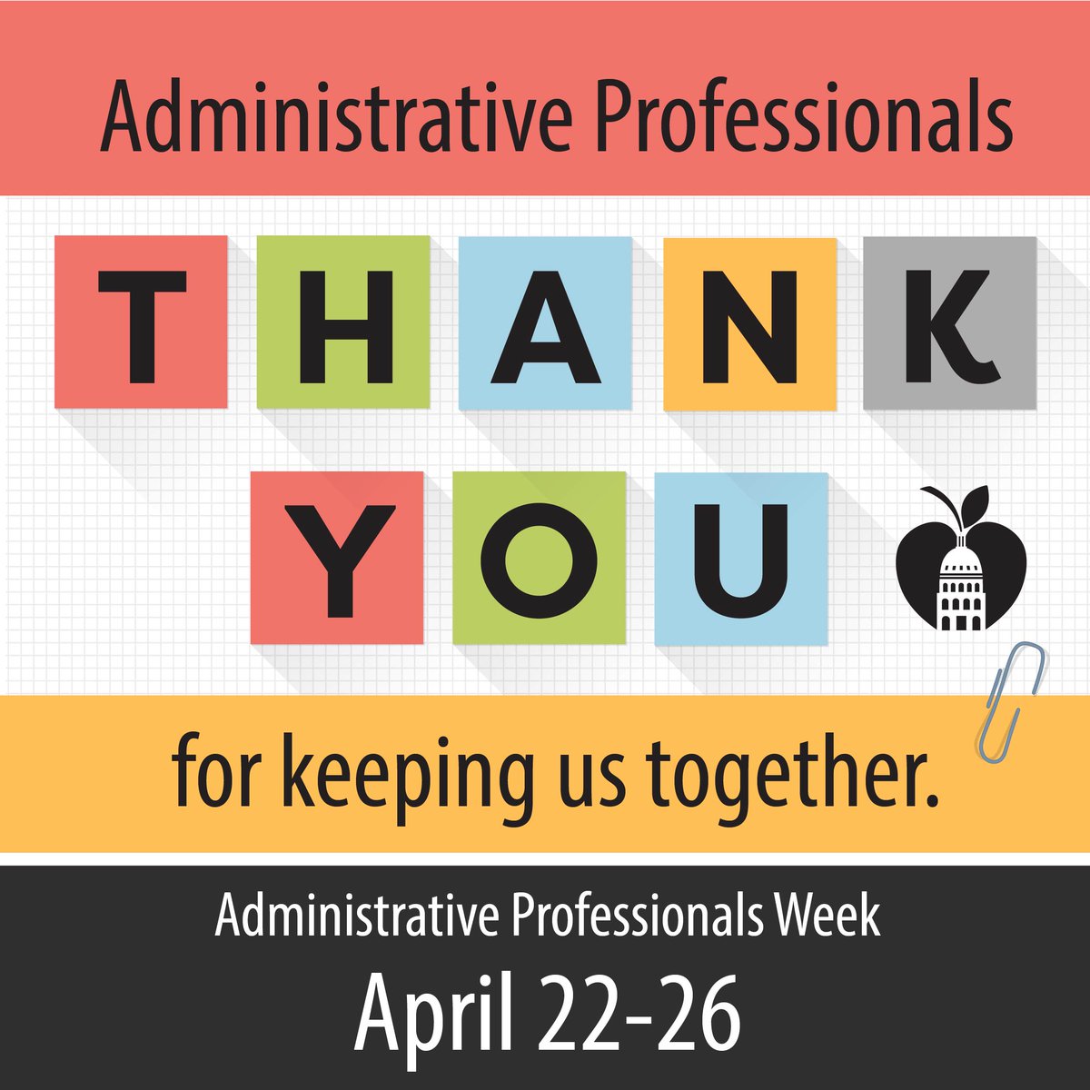 AustinISD's tweet photo. 🌟 Recognizing Administrative Professionals' Week! 🌟
Thank you to the hardworking administrative staff who keep our schools running smoothly. Your dedication, organization, and professionalism are truly appreciated.
Cheers to all the amazing admins!
#AdminProfessionalsWeek https://t.co/lMPseS0Vzn