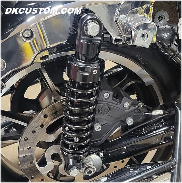 Customer Review- NexGen™ Shocks A much better ride quality. I spent hours looking for something better including reservoir types. All the others were a 'here's your shocks, figure it out.' The support from DK is top notch! #harleydavidson #motorcycle #review