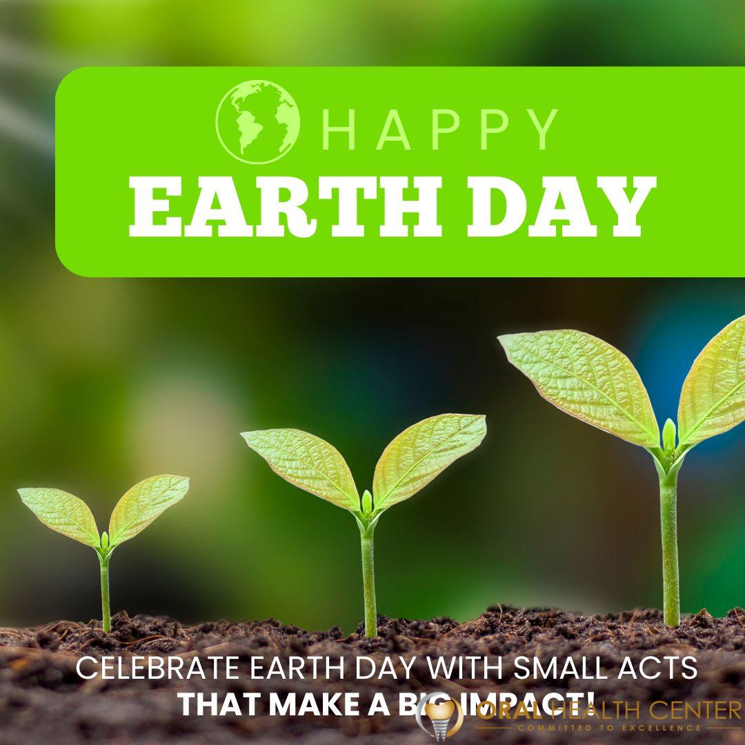 Small acts make a big impact. Celebrate Earth Day with a commitment to make a greener, more sustainable world! #EarthDay #SmallActs #BigImpact #SustainableWorld