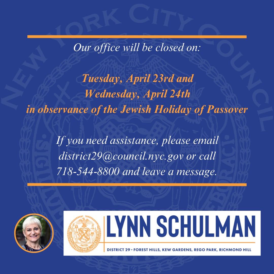 Lynn Schulman 舒曼琳 (@Lynn4NYC) on Twitter photo 2024-04-22 13:30:17