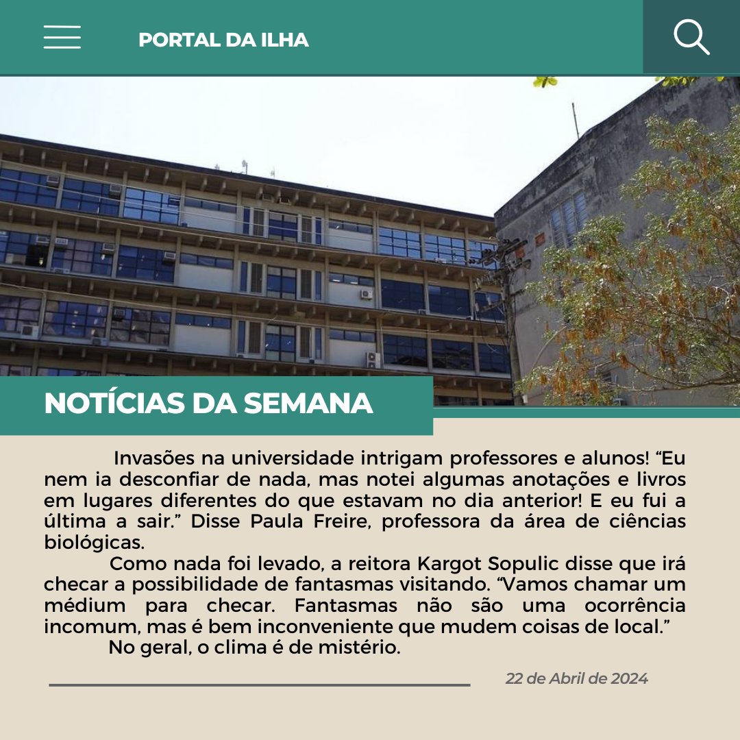 maracabrumrpg's tweet photo. Portal da ilha - 22 de Abril https://t.co/99KHcG8bOC