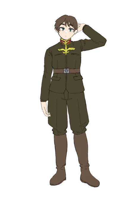 ジオンの軍服作るか、と思う度に胸の素材で悩んで止まる。 