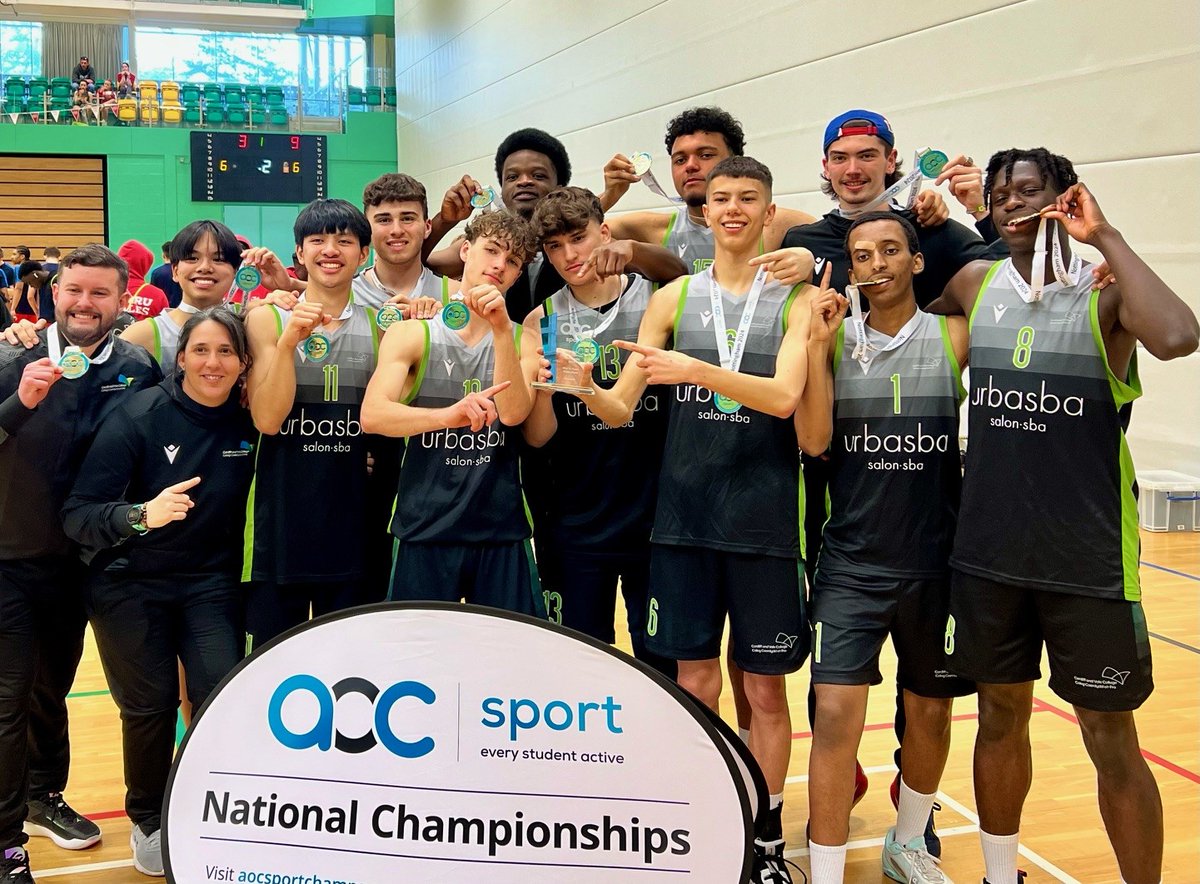 Cardiff and Vale College | Coleg Caerdydd aโr Fro (@cavc) on Twitter photo ๐Llongyfarchiadau mawr iโn Hacademi Bรชl-fasged ar gael eu coroniโn Bencampwyr Cenedlaethol AoC dros y penwythnos.
Rydym yn hynod o falch! ๐
<a href="/CAVC_Basketball/">CAVC Basketball Academy</a> <a href="/CAVC_Sport/">CAVC Sport | Chwaraeon CCAF</a> <a href="/AoC_info/">Association of Colleges (AoC)</a> ๐Llongyfarchiadau mawr iโn Hacademi Bรชl-fasged ar gael eu coroniโn Bencampwyr Cenedlaethol AoC dros y penwythnos.
Rydym yn hynod o falch! ๐
<a href="/CAVC_Basketball/">CAVC Basketball Academy</a> <a href="/CAVC_Sport/">CAVC Sport | Chwaraeon CCAF</a> <a href="/AoC_info/">Association of Colleges (AoC)</a>