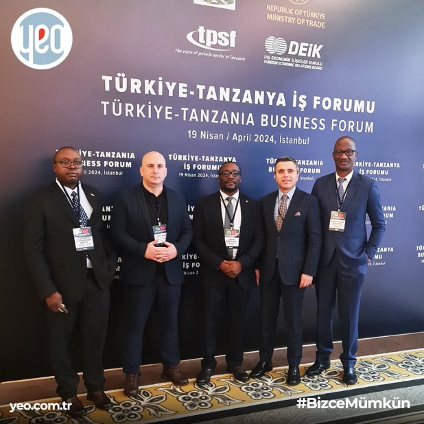 #YEOTK | YEO Teknoloji 

📍Türkiye – Tanzanya İş Forumu 🇹🇷 🇹🇿