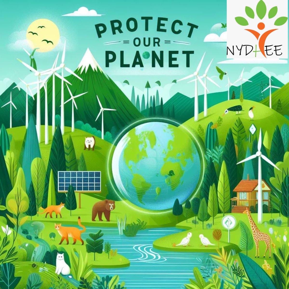 Celebrating Earth Day with NYDHEE, an NGO empowering vulnerable communities in Odisha! They champion sustainability, biodiversity, and livelihoods. Let's unite against plastic pollution for a greener future! #PlanetVsPlastics #NGO #Odisha