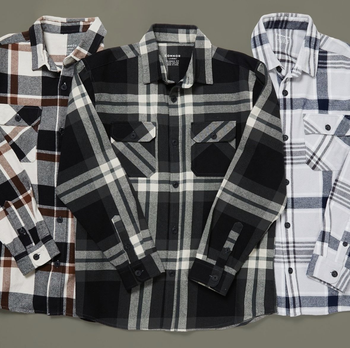 ConnorClothes's tweet image. As the weather cools down, start to layer up with overshirts. #Connor