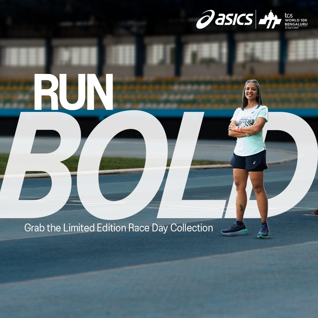 Push your limits with every mile! Lace-up for the big run with the limited-edition Race Day collection for @TCSWorld10K Visit the link in bio or your nearest ASICS store and get yours today. #MoveYourMindwithASICS #RoadToBengaluru #SoundMindSoundBody