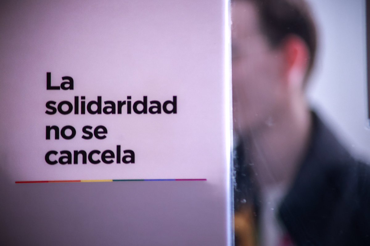 🏳️‍🌈Conociendo de primera mano la inmensa labor que hacen desde @acciontriangulo con @victorg91 y @MarotoReyes. Alimentos, ropa, cortes de pelo y cultura para quien más lo necesita. Gracias por vuestra labor, seguimos trabajando de la mano.