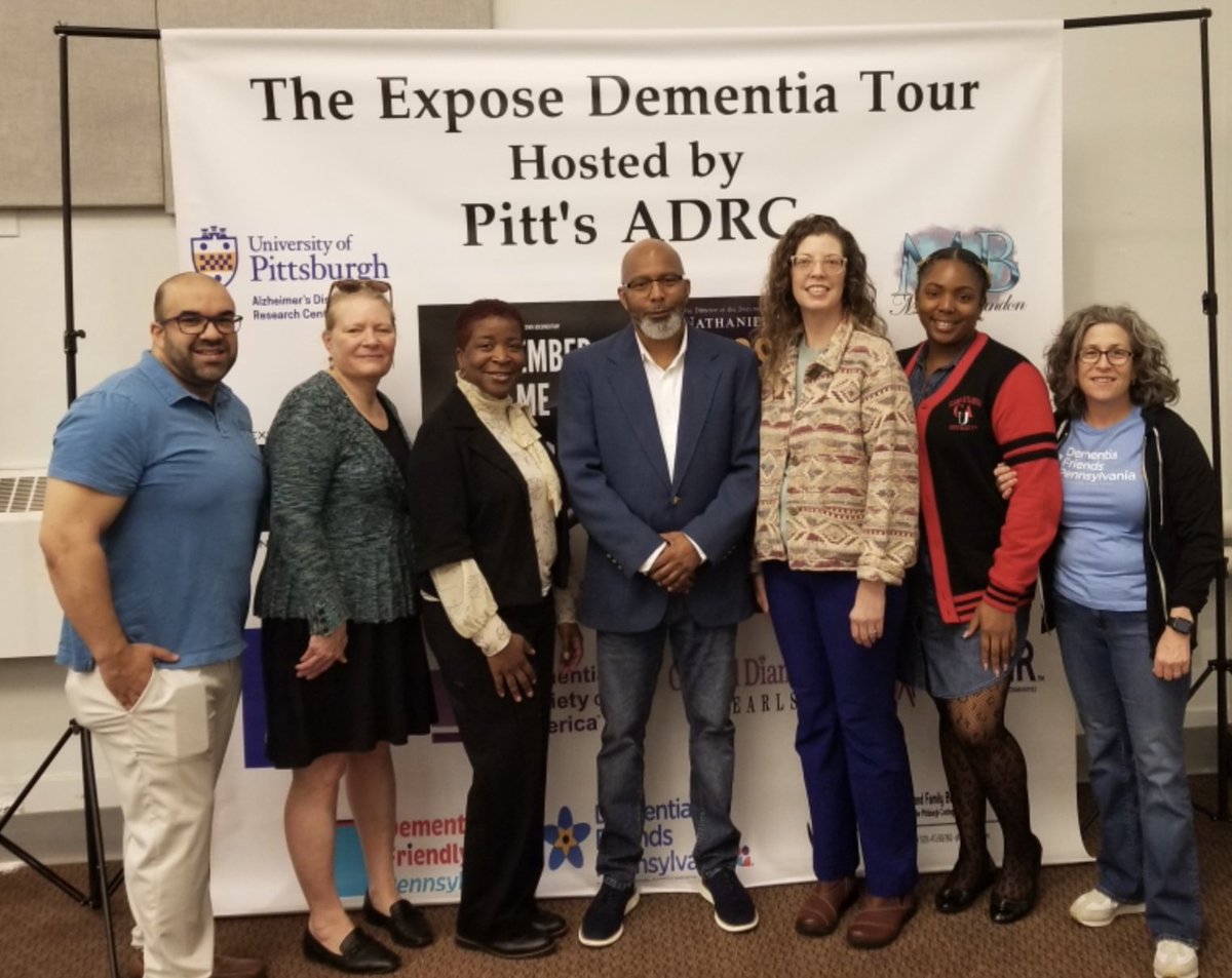 The @PittADRC was proud to host a screening of Remember Me, a documentary about dementia in African American communities. This included a fantastic Q&A with experts from @PittADRC @AlterDementia @DF_Pennsylvania @AlzGPA #RememberMePittsburgh #RememberMeDocumentary