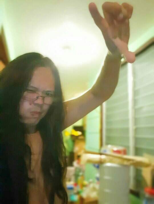 EllsonVery's tweet image. This is now will be a  souvenir of my Hair History. (Haircut may come, but passion to music lives on)