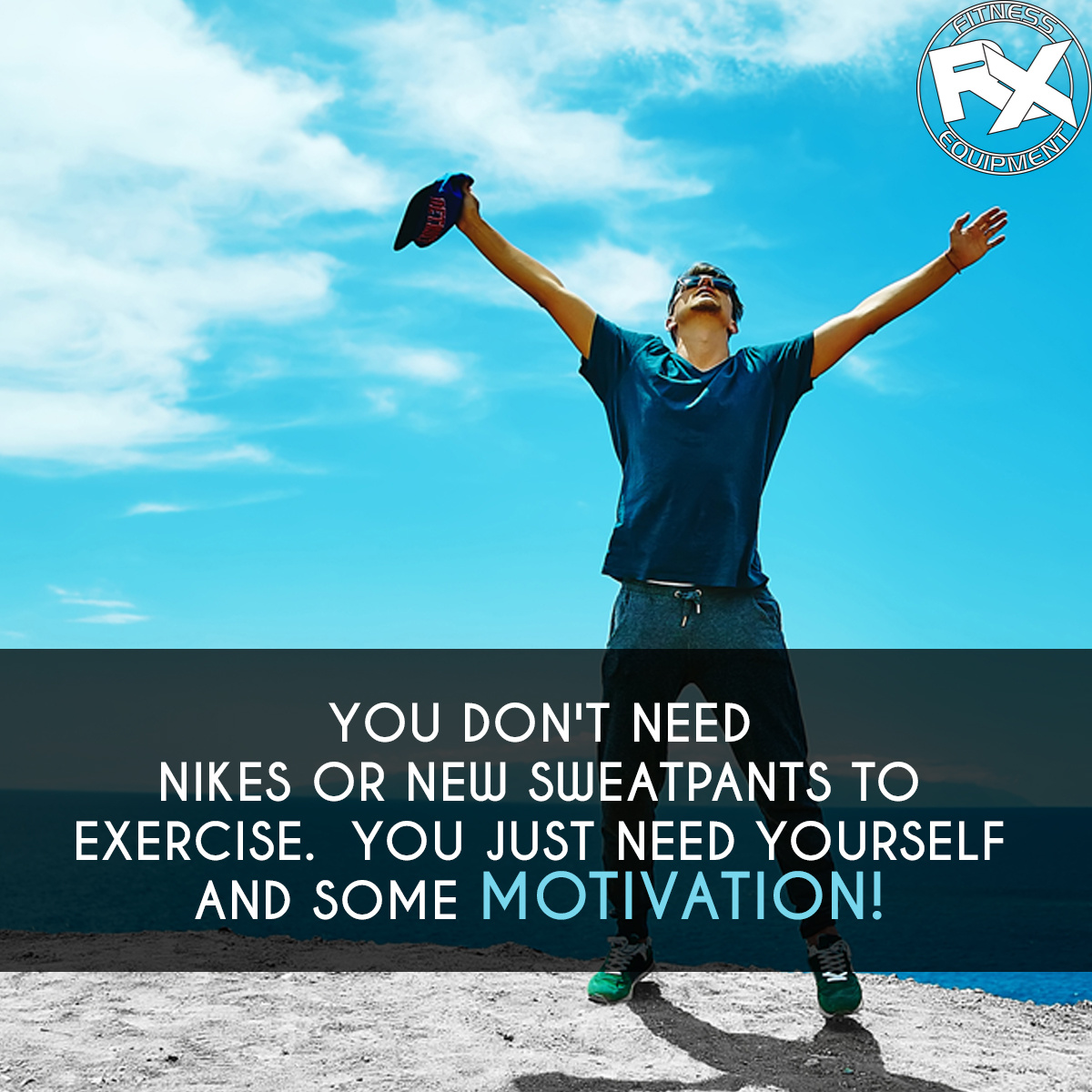 All you need to achieve a new level of health and wellness is your own motivation and determination. #rxfitnessequipment #fitnessequipment #exerciseequipment #strengthtraining #fitnessgoals #fitnessmotivation #fitfam #personaltrainer #getfit #instafitness