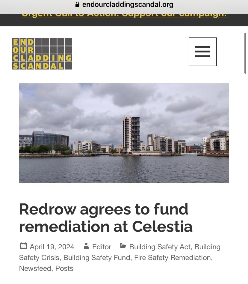 Thanks to @WHQMag @insidehousing @TedPeskettNews @WalesOnline @EOCS_Official for their news updates. Whilst some positive news. The battle with #Redrow is still far from over. Watch this space! Diolch yn fawr. @UKLabour @WelshGovernment @SharpEndITV @ITVWales @WelshCladiators