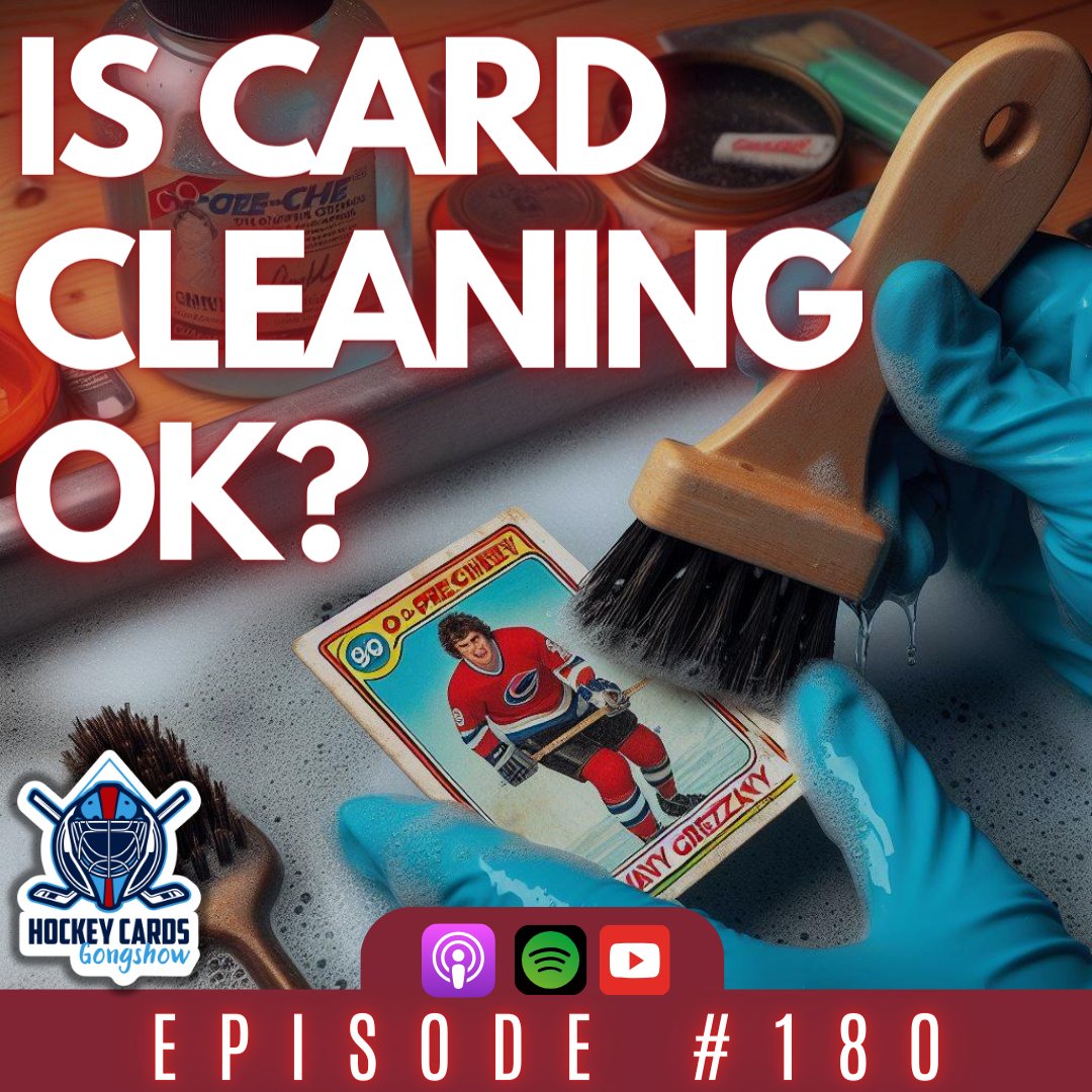 Episode 180 of the Hockey Cards Gongshow podcast is live! Listen here - tinyurl.com/2f2pcfr9 Watch here - youtu.be/VxFYbbMN-rk #nhl #nhlcards #hockey #hockeycards #rookiecard #upperdeck #bedard #mcdavid #ovechkin #austonmatthews #sidneycrosby #mackinnon #makar #gretzky