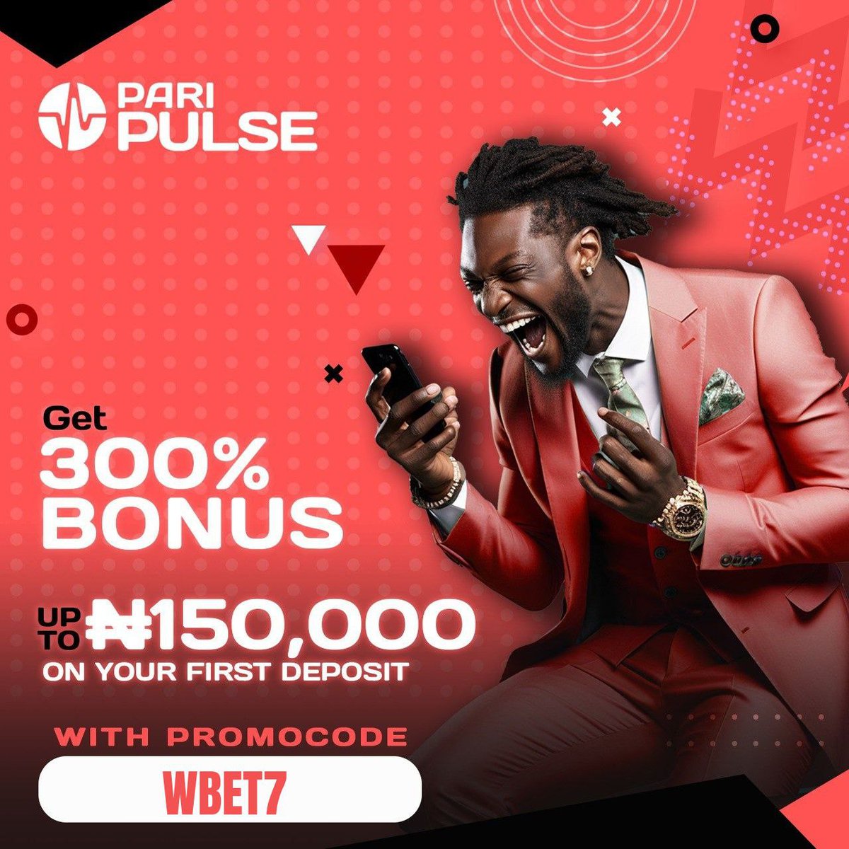 41 odds 8BJPV NO PARIPULSE ACCOUNT🤔🤔 ➡️Triple your deposit with PariPulse when you register using the link pari-pulse.com/Ewbt PROMOCODE : WBET7 #sportsbettingpicks #gambling
