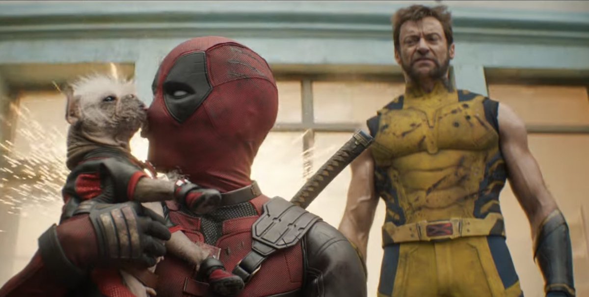 hllndlipa's tweet photo. Siempre lo voy a decir, gracias Ryan Reynolds por traer devuelta a Hugh Jackman como nuestro Wolverine una vez mas #DeadpoolAndWolverine https://t.co/J6hNFfiaHO