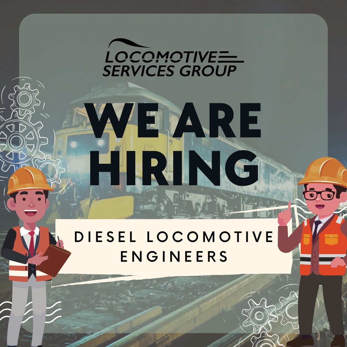 We are currently looking to recruit two Diesel Locomotive Engineers to join our expanding organisation. Existing knowledge of heritage diesel locomotives is an essential requirement for these roles. For more info or to apply please visit: uk.indeed.com/job/diesel-loc…