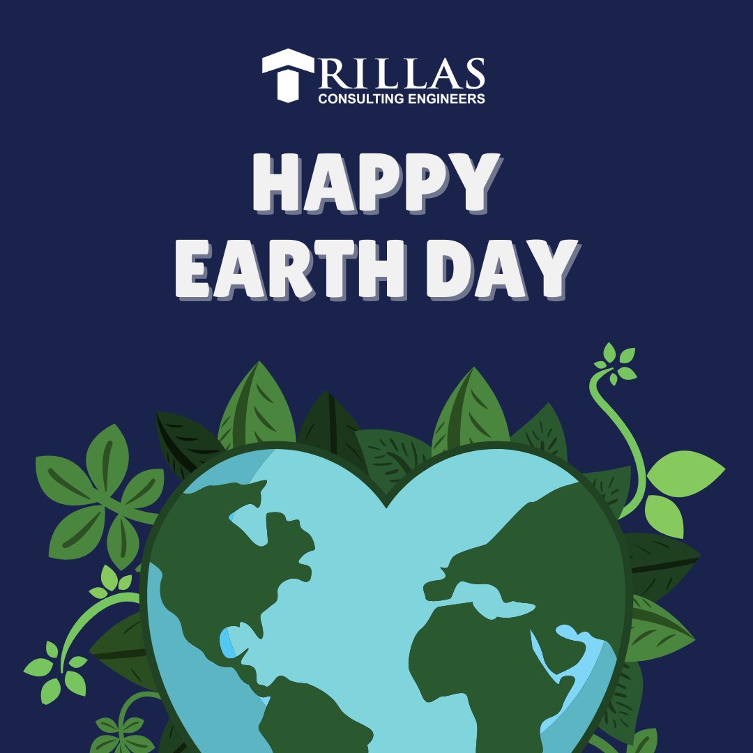 trillasengineer's tweet image. Happy Earth Day! Let&apos;s do the most to protect our planet. 🌎🌳🌱

#earthday #greenengineering #structuralengineering #MEP #engineering #trillaseng