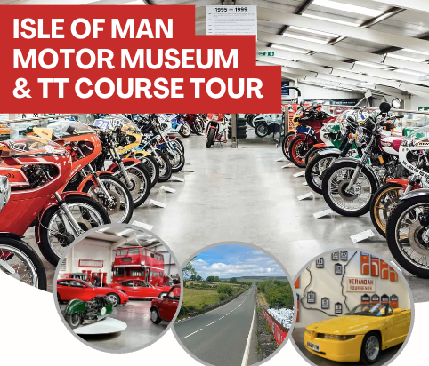 Our Motor Museum and TT course tours are back for 2024 starting this weekend. All the details >> dukevideo.com/prdTOURMM/Isle… #iomtt #sightseeing