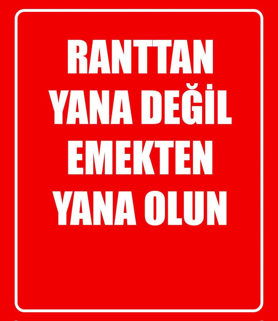 @isikhanvedat @hakismahmut Çalışma hayatını ilgilendiren temel politikalarınız lütfen artık emekçinin lehine olsun,ranttan yana olmasın. Güncel gelişme olarak da #Taşeron işçilerine verilen kadro sözünün nihayete erdirilmesi olsun Sayın Bakanım. Taşeron işsiz kalıyor. Çözüm bekliyoruz. @RTErdogan