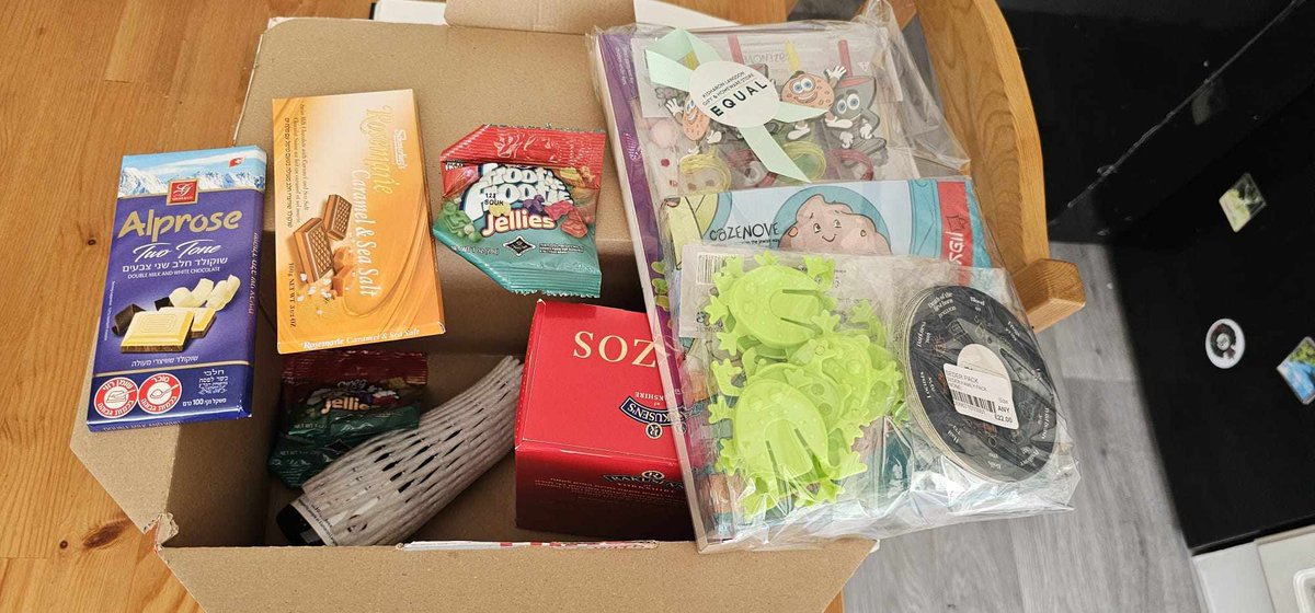 Tonight is the first night of Passover. Jews worldwide will commemorate the Exodus and celebrate freedom.

AFJC members have one more reason to celebrate as they open their Pesach gift boxes!

Thanks to <a href="/LangdonCharity/">Kisharon Langdon</a> for doing the packaging and mailing!

חג פסח כשר ושמח לכולם!