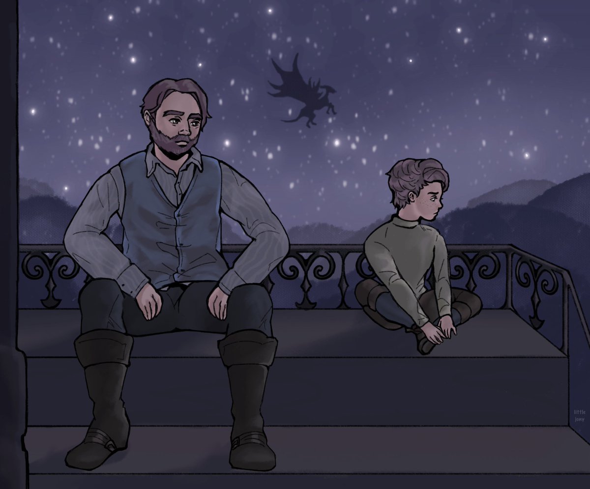 little_jony_'s tweet photo. "Solomon is trying to find the right words on the day when his nephew began to see the thestrals"
#hogwartslegacy #sebastiansallow #solomonsallow https://t.co/HpRaAmJoZO