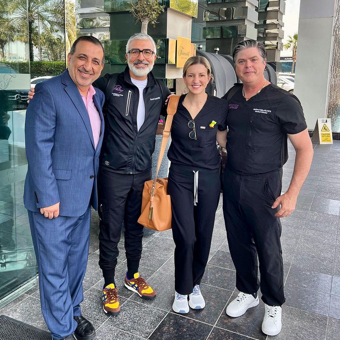 Touchdown in Abu Dhabi! Drs. Asadi, Dobbs, and Williams, alongside Oussama, have arrived at Paley UAE and are all set for a day of clinic. Here’s to advancing orthopedic and neurosurgical care in the Middle East and changing lives across the globe! This is Paley Care!💜