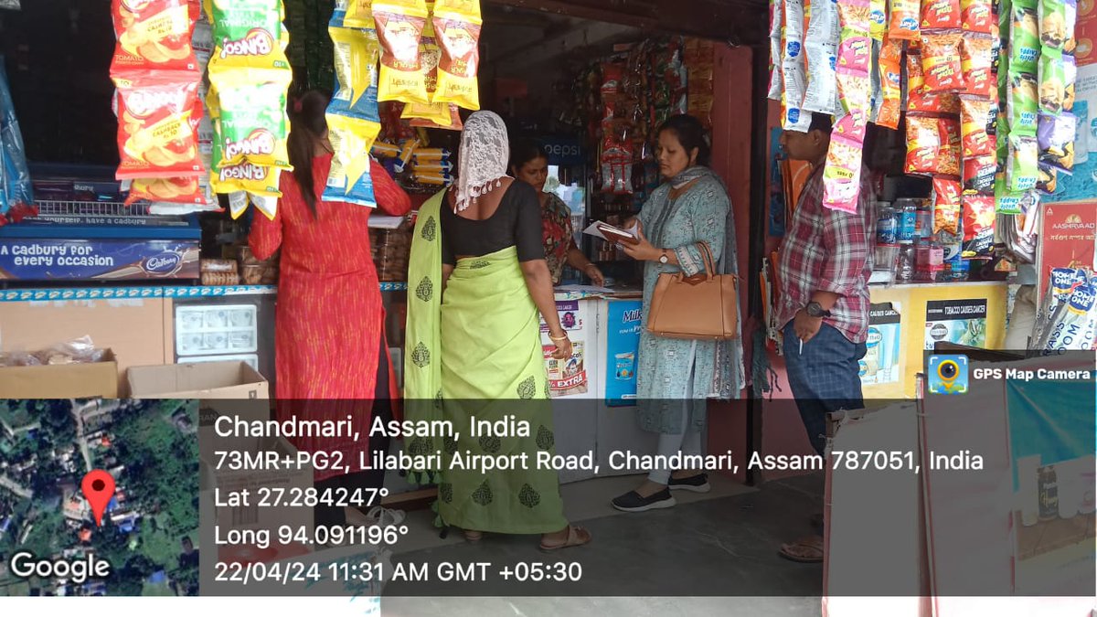 Duty comes first!

The FSW team performed their duty at Leebari Road market areas in Lakhimpur.

A total of 29 surveillance food samples were tested which was followed by awareness among the FBOs, led by Chandamita Basumatary, Sr FSO.

#FoodSafetyAssam #FoodAwareness #FSSAI