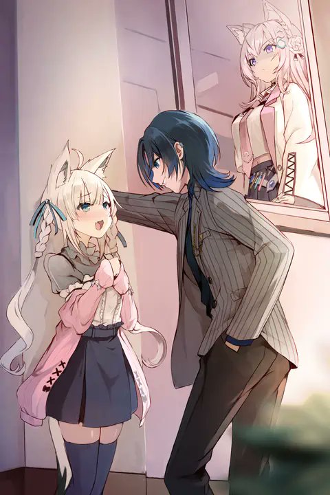 Mitsuhara:

"eh? What do you want from me?"