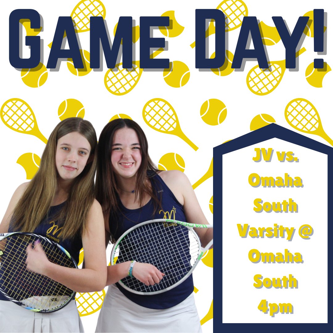 Good luck to Tennis as they face Omaha South today!
