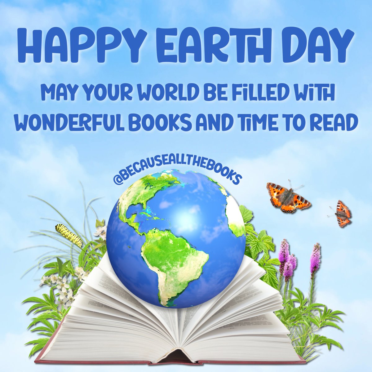 Happy Earth Day! 

#BecauseAllTheBooks #HappyEarthDay #TimeToRead #LetsRead