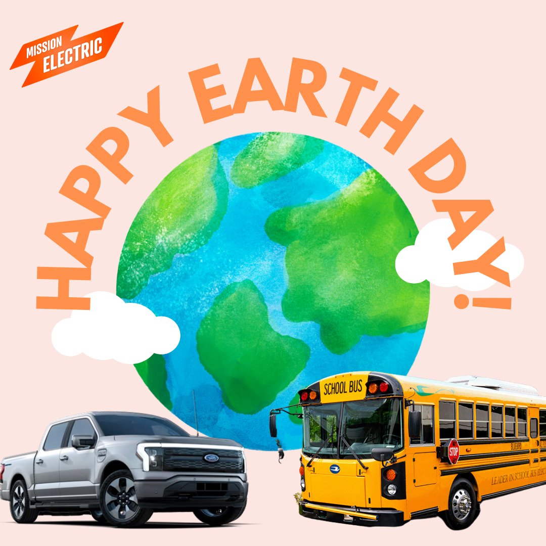 Today is Earth Day. At Mission Electric, we believe electric vehicles are a safe, sustainable, and zero-emission solution to clean transportation that protects our local health through air quality and our regional resilience to greenhouse gas emissions and climate change.