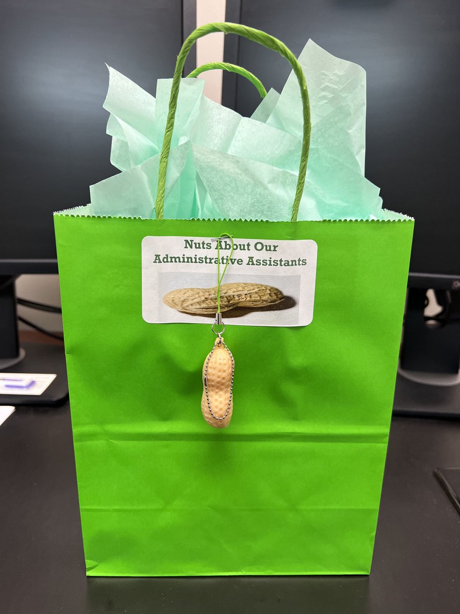 RA celebrating our Administrative Professionals each day this week - Nuts about our team.  Thanks for all you do!🥜