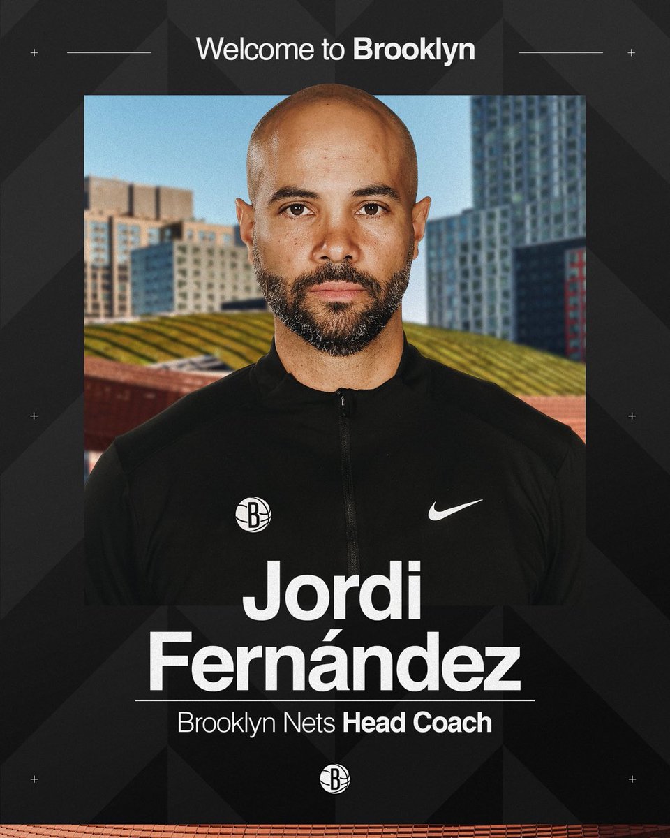 Jordi Fernández es el nuevo coach! 

Es un anuncio histórico para el basket español siendo el primer entrenador de nuestro baloncesto que se pone al mando de una franquicia NBA.