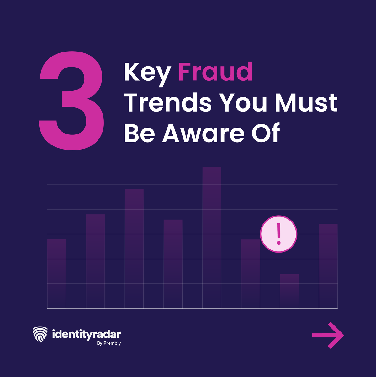 3 Key Fraud Trends You Must Be Aware of.
#fraudprevention #identityprotection #cybersecurity #Identityradar