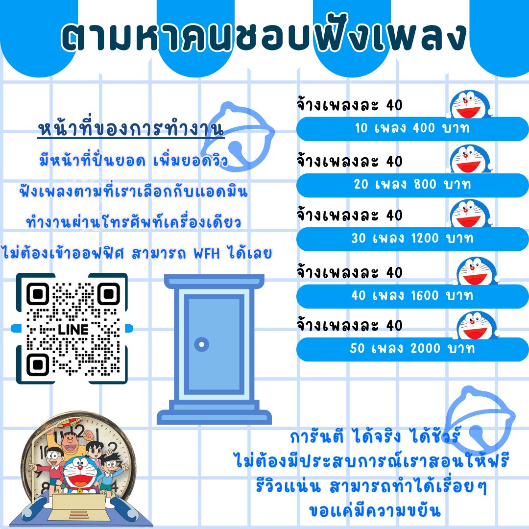 matummai2002's tweet photo. Spotify  ด่วน!! รับสมัครงาน
🔥ไม่ว่าจะทำงาน หรือ เรียนก็สามารถทำได้🔥 
💢รีวิวแน่น แอดมินสอนงานดี ไม่เสียค่าสมัคร💢
🌈 📲 𝐋𝐈𝐍𝐄 :@238qdjft (มี @ ด้วยนะคะ)
#ไบร์ทเนเน่ #ไบร์ทวิน #nenevader #ขวัญฤทัยEP6 #bbrightvc #ILLIT #BABYMONSTER_PRESENTS #โค้ชxเจมิไนโฟร์ธ #บีเบียร์ #ไฟไหม้ https://t.co/h0JeJTpoMB
