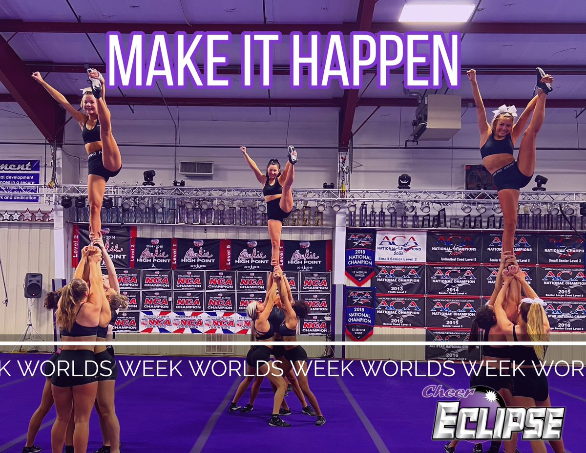 It’s WORLDS WEEK 🌎
#mindsetmonday #CheerWorlds2024