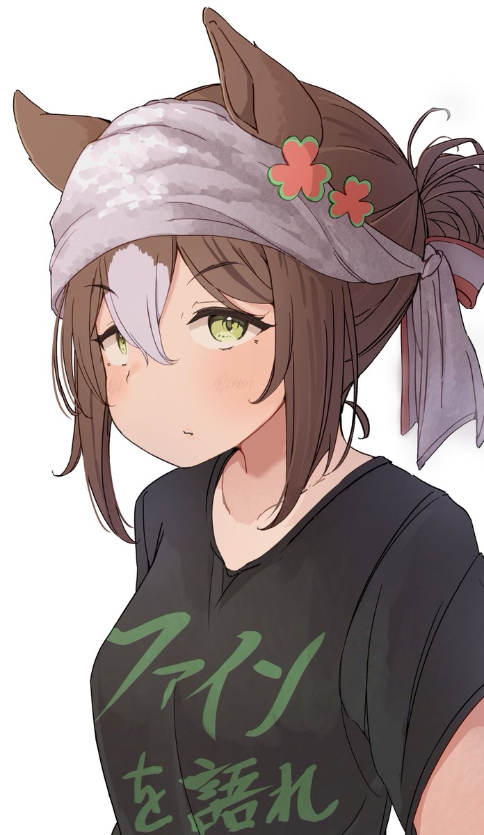 ファインモーション(ウマ娘) 「#絵柄の振れ幅見せて 」|駄カッパ@SNSアイコン依頼受付中のイラスト