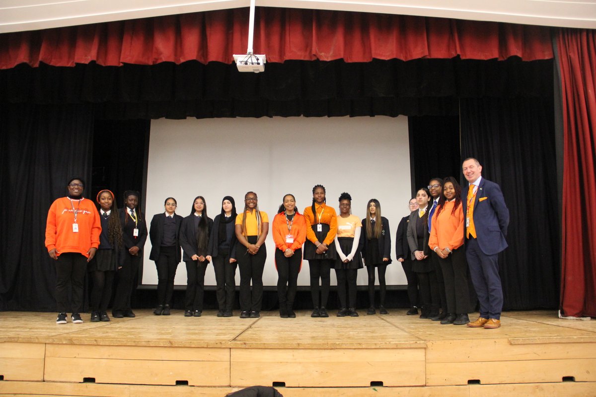 Today #StephenLawrence Ambassadors led a live-streamed assembly. We were joined by Sherilyn Pereira, from the @SLRC_DMU, she said she is so proud of the work our students have done to spread our anti-racist message. #StephenLawrenceDay2024