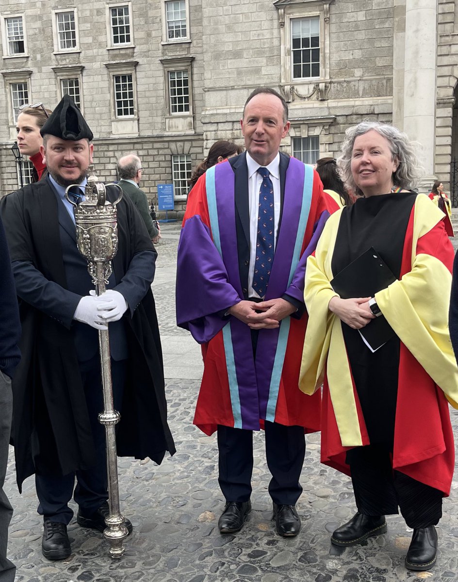 Congratulations to Professor @petertgallagher on being elected an Honorary Fellow @tcddublin this morning. tcd.ie/news_events/to…