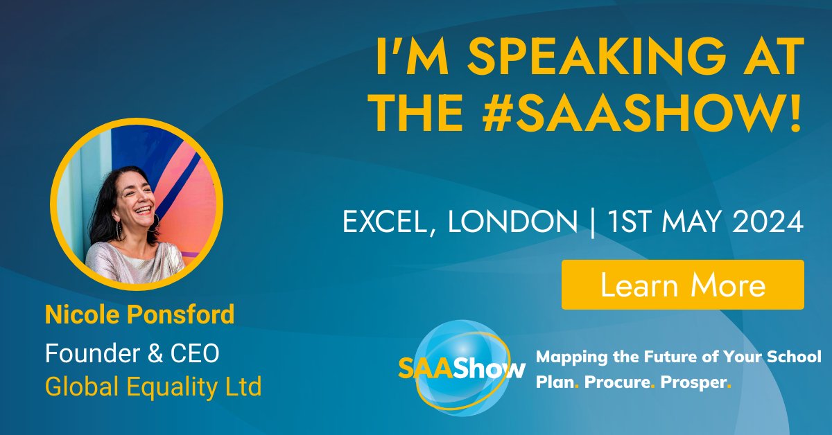 Beyond the Quality Trust Descriptors: How Do we Measure Success? Very excited about this @SAA_Show fireside chat with @JohnBarneby As you'll know from my recent blog I'm everything #data + #wellbeing so this could not come at a better time. thegec.education/blog See you there!