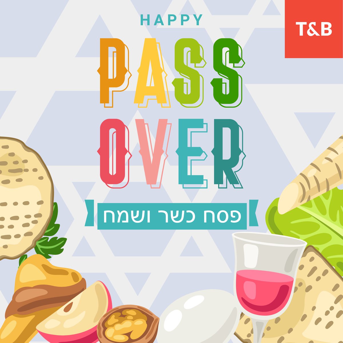 Wishing you a Passover filled with sweetness and success! From all of us at Thompson &amp; Bender, Chag Sameach! 🍷🌟