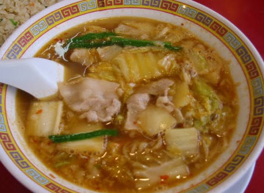 jjnancy's tweet photo. TOMIO近辺=BAR ARENA近辺のおすすめ、ラーメン屋7軒目は
「天理スタミナラーメン」。
奈良と言えば天理ラーメン。
白菜、人参、ニンニク、ニラ、豚、秘伝のタレ、豆板醤...具だくさんで少しピリリ。
#森かずお #BARARENA #ライブ #ラーメン #富雄 #餃子大王 #TOMIO https://t.co/egNN1AFeqB