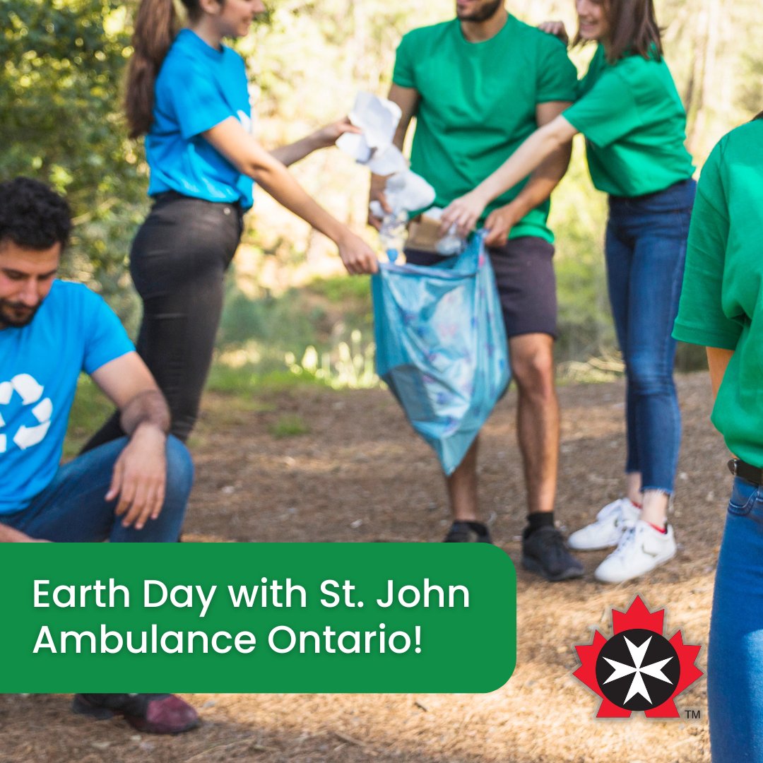 #HappyEarthDay from SJA Ontario! Today & every day, let's pledge to protect our planet & promote sustainable practices for a healthier future. We understand the importance of giving back to our community & planet. Join us in making a difference, visit sja.ca!🌍💚