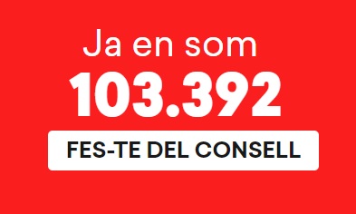 SOLARCATrepubli's tweet photo. El comptador del @ConsellxRep assoleix la xifra de persones registrades equivalent a les poblacions de Vic, La Vall d'Uixó i Olesa de Montserrat plegades. Continuem! i #PreparemNos per a l'#EmbatFinal! https://t.co/luOhd8SrUx