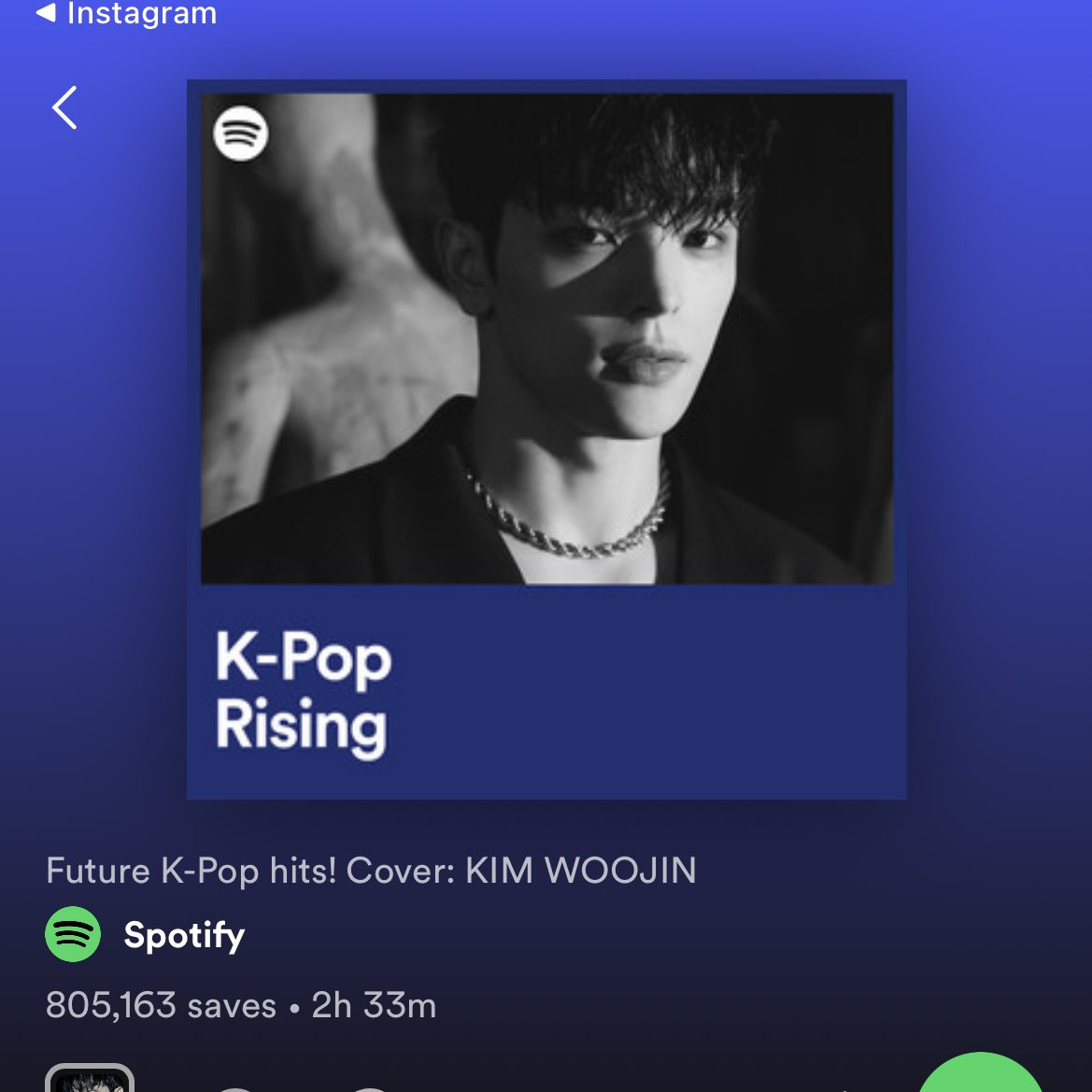 LivelyGrimoire's tweet photo. SPOTIFY LIKES THE WAY !!!!!

#KIMWOOJIN #김우진 #ILIKETHEWAY
#KIMWOOJIN_ILIKETHEWAY #KIMWOOJIN_COMEBACK https://t.co/GOWjBXot3b