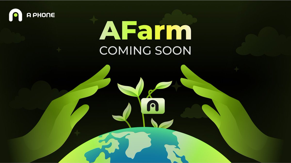 Happy Earth Day 🌱 from the APhone Team 💚 There's something we've been cooking up for a bit and we're really excited to show you 👀 #AFarm Coming Soon ☁️📱 To be one the first Farmers on the #AFarm 🚜 1. Like and RT 2. Drop a 🌱 below
