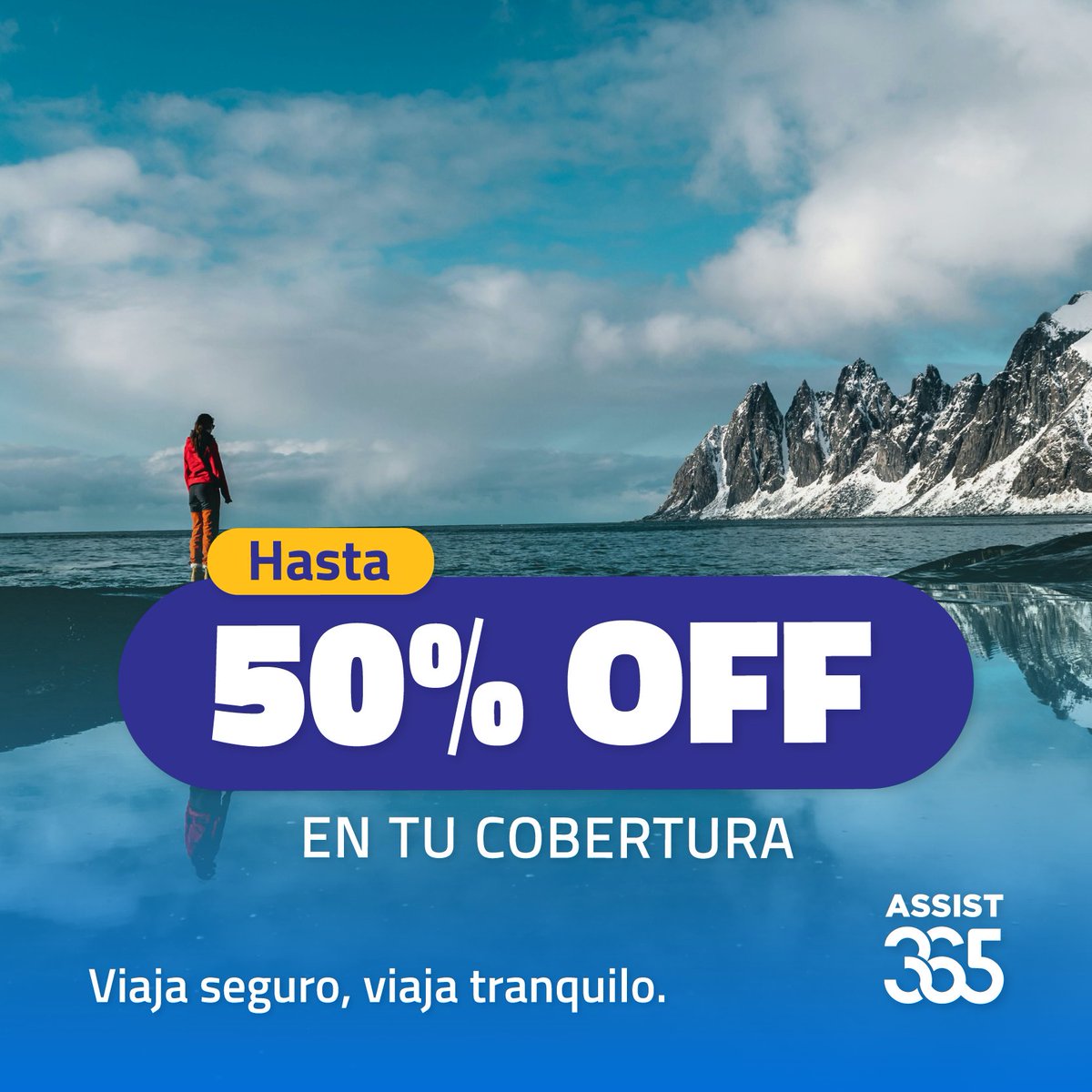 ¡Chequea nuestros súper descuentos en tu seguro de viaje! 💥     

Con #ASSIST365 puedes cancelar o reprogramar hasta 24 horas antes de la fecha de salida. Simple, rápido y desde nuestra web. 😉     

¡Contrata tu cobertura hoy! assist-365.com

#ViajaSeguro